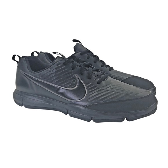 Nike Other - Nike Mens Explorer 2 Golf Shoes Black 849957-001 Lace Up Low Top Size 12 M